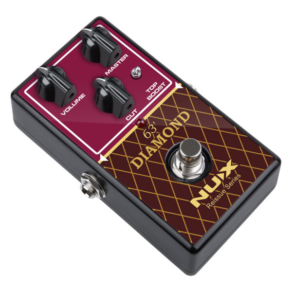 NuX 63 Diamond Overdrive Pedal - Angle 2