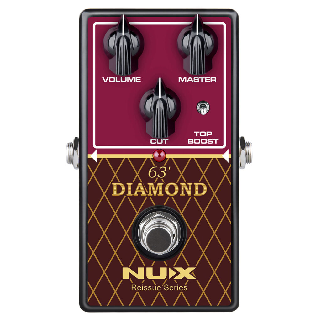 NuX 63 Diamond Overdrive Pedal - Front