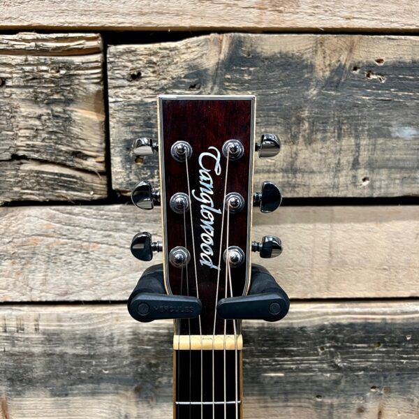 Tanglewood TW4 E AVB LH Left-Handed Electro-Acoustic Guitar (B Stock) - Headstock