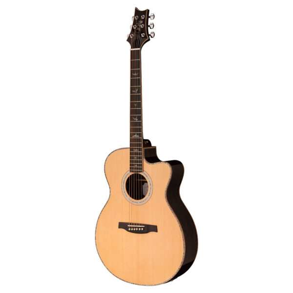 PRS SE A60E Angelus Electro-Acoustic Guitar - Natural - Angle