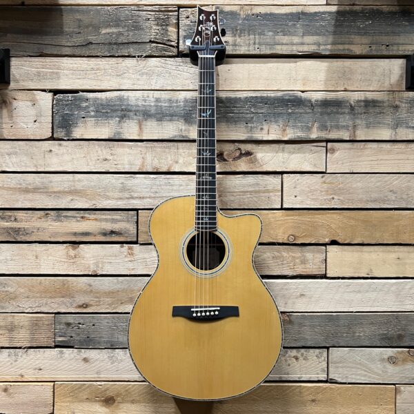 PRS SE A60E Angelus Electro-Acoustic Guitar - Natural - Front