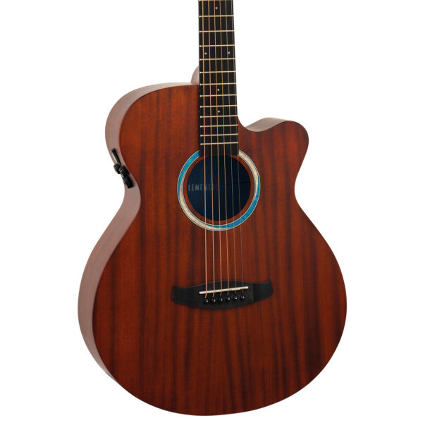 Tanglewood TE4 CE BL Elemental Cutaway Electro-Acoustic Guitar - Body