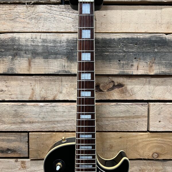 Epiphone Les Paul Custom Korean 1989 with Upgrades (Pre-Owned) - Ebony - Fretboard