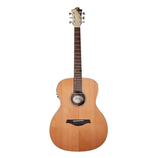 Sevinia OM40 Solid-Top Series Electro-Acoustic Guitar - Front