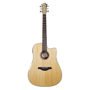 Sevinia W41C Solid-Top Series Electro-Acoustic Guitar - Front